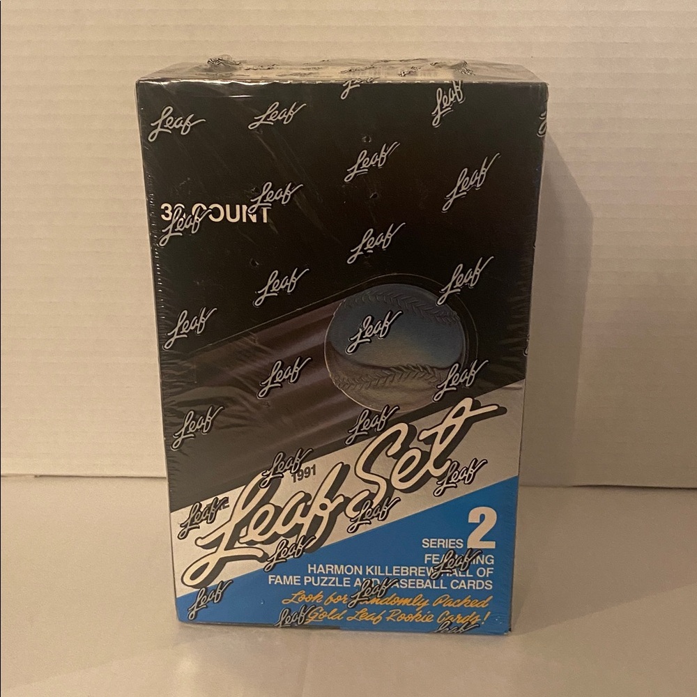 1991 Leaf Series 2 Baseball Box Factory Sealed 36 Packs